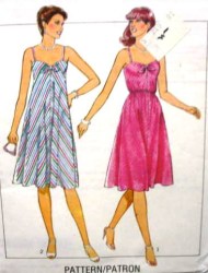 3369  STYLE STRAPPY TIED BIAS SUN DRESS PATTERN  10